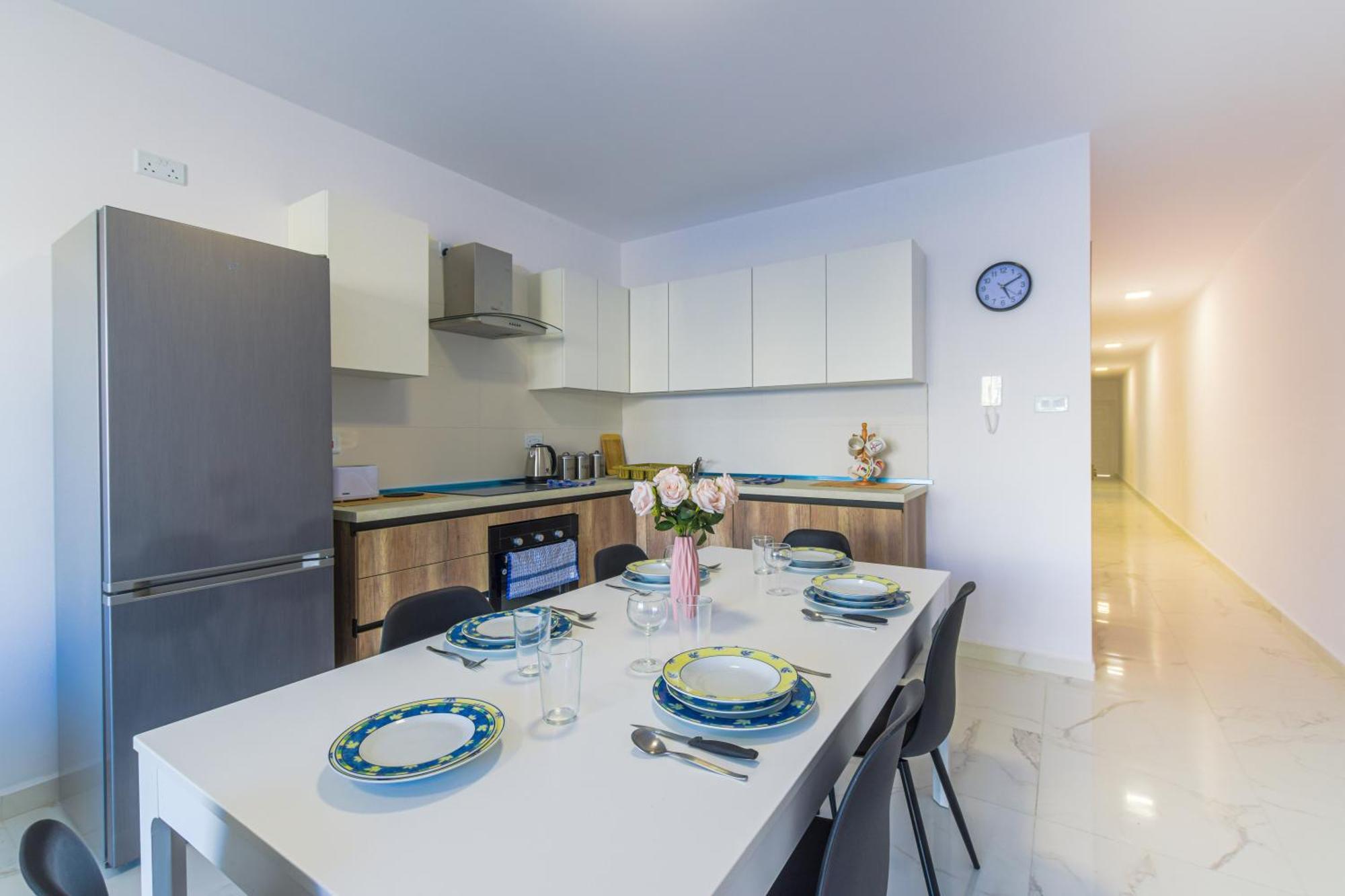 Spacious Brand New Apartment 3 Bdr 2Bth Bugibba St. Paul's Bay Esterno foto